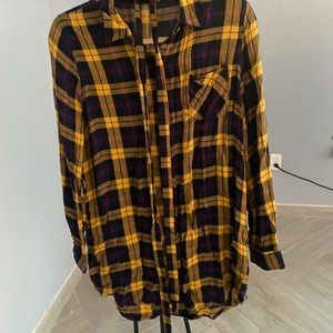 Flannel woman dress